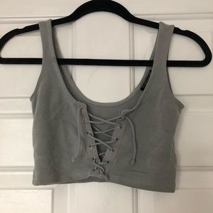 Topshop crop top